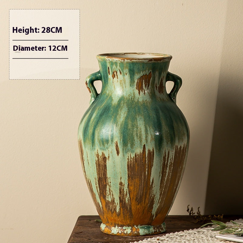 Vaso ceramica dipinto