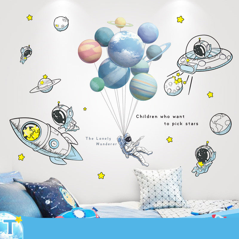 Adesivo murale astronauta