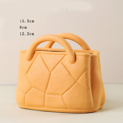 Vaso forma borsa Morandi