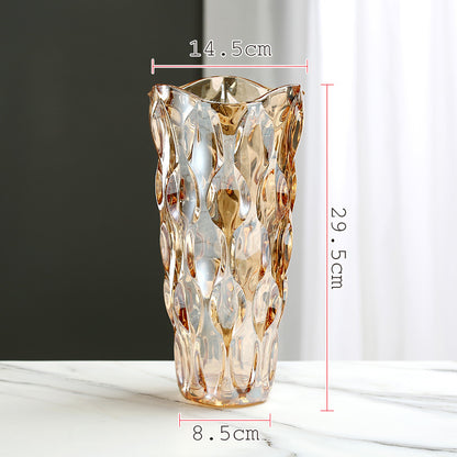 Vaso vetro decorativo