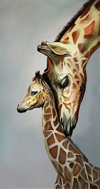 Quadro giraffa