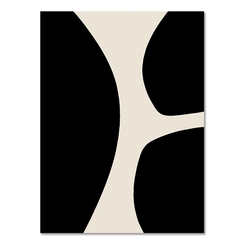 Poster Forme astratte e volti