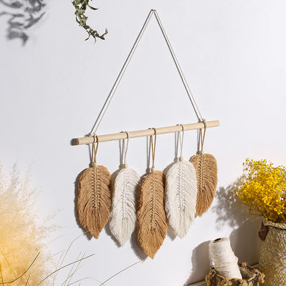 Arazzo cotone foglie