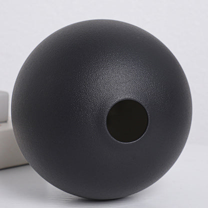 Vaso sferico ceramica nordico