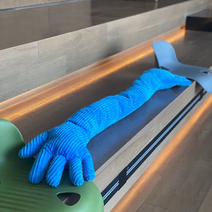 Cuscino blu nordico