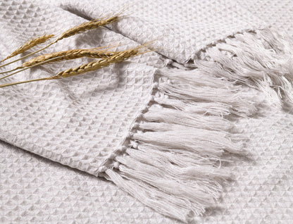 Coperta grigia piccola rilievo