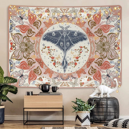 Arazzo farfalla bohemien