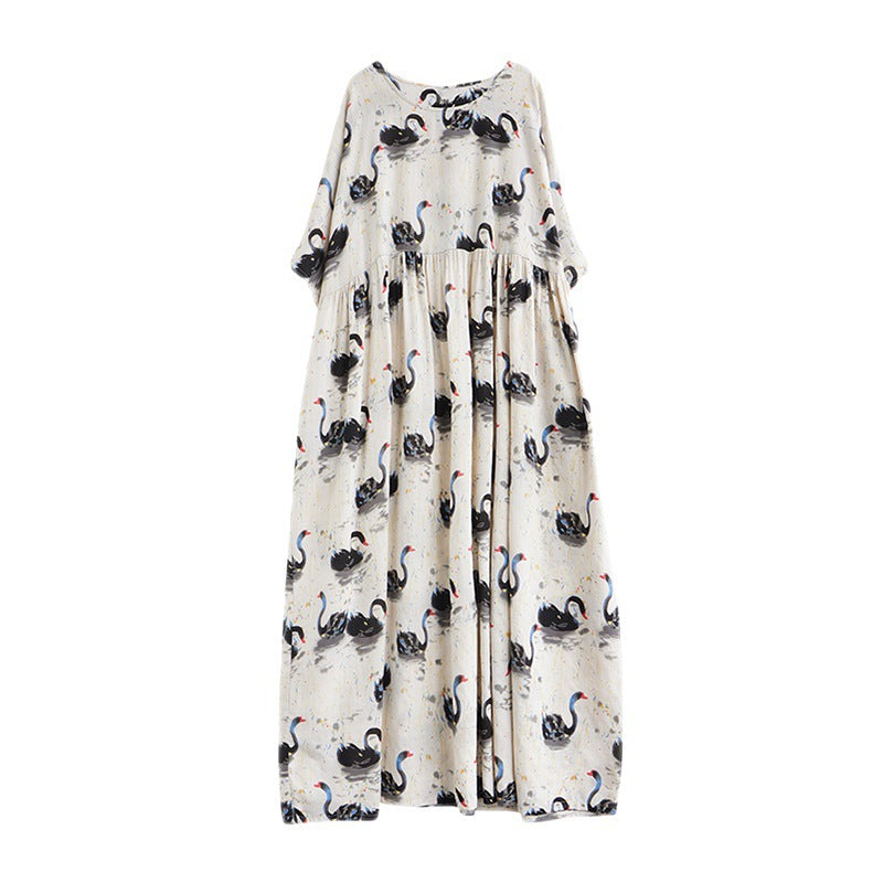 Vestito cigno stile rinascimentale
