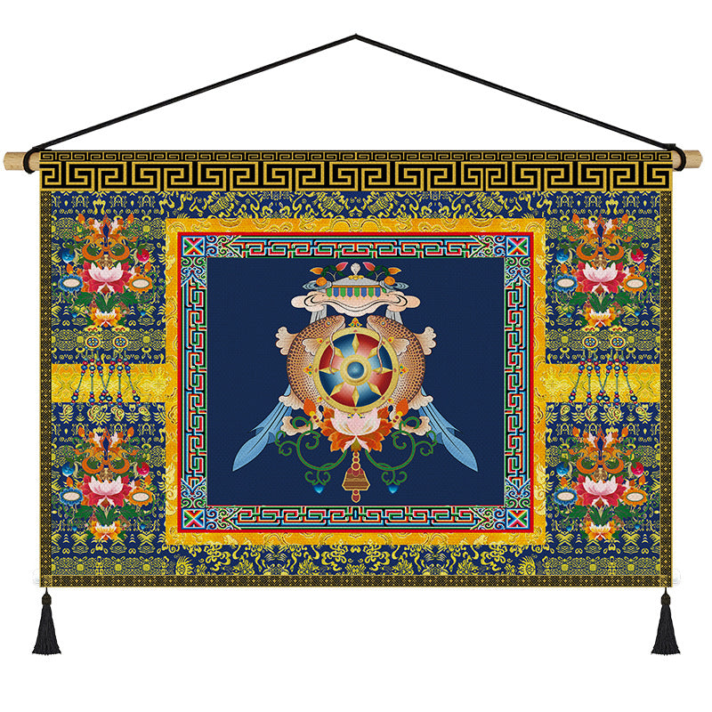 Quadro tessuto etnico