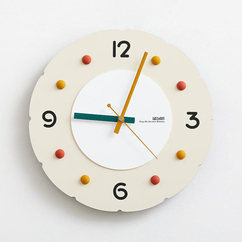 Orologio da parete Sagoma goccia rossa
