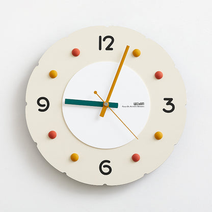 Orologio da parete Sagoma goccia rossa