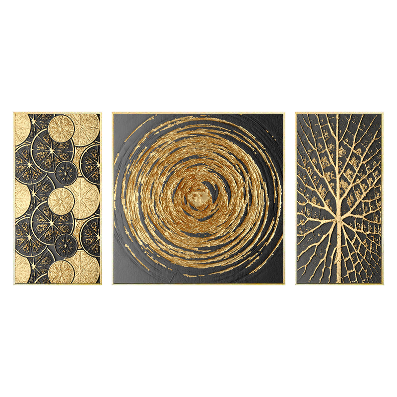 Quadri Astratti Dorati