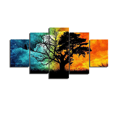 Quadro albero astratto