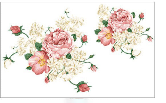 Adesivo murale peonie