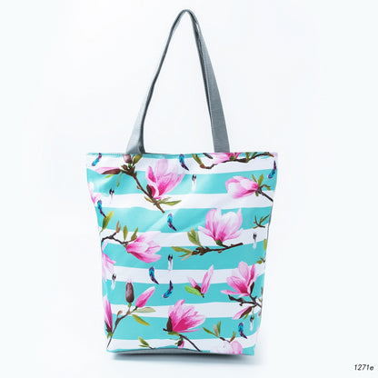 Borsa a spalla stampa pittura
