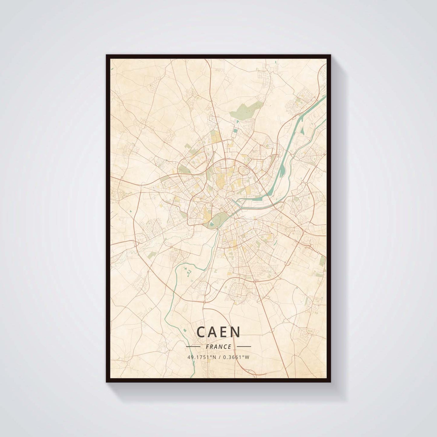 Poster città francese