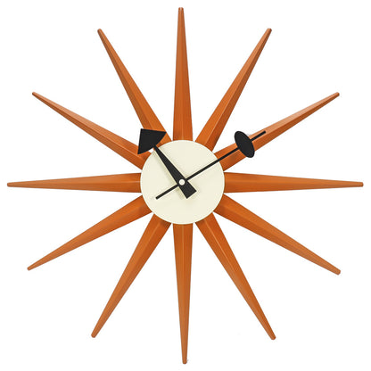 Orologio da parete Sole raggi dorati