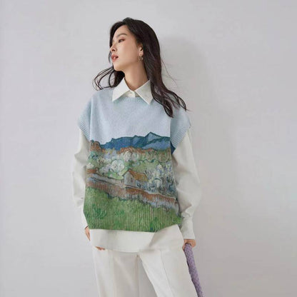 Maglione dipinto