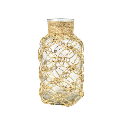 Vaso in fibre intrecciate