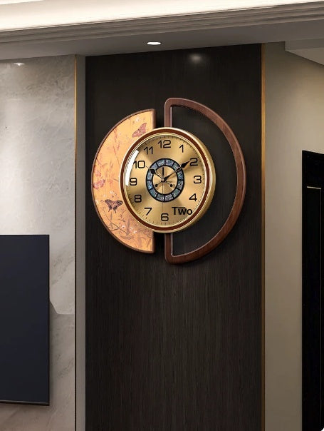 Orologio da parete Farfalle fiori