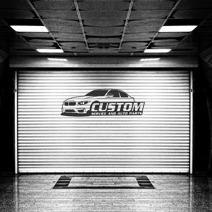 Poster Auto customizzata garage