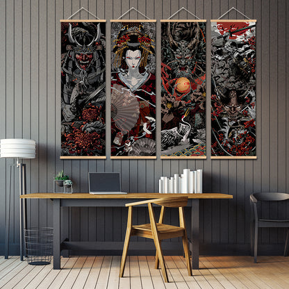 Set quadri ukiyo-e