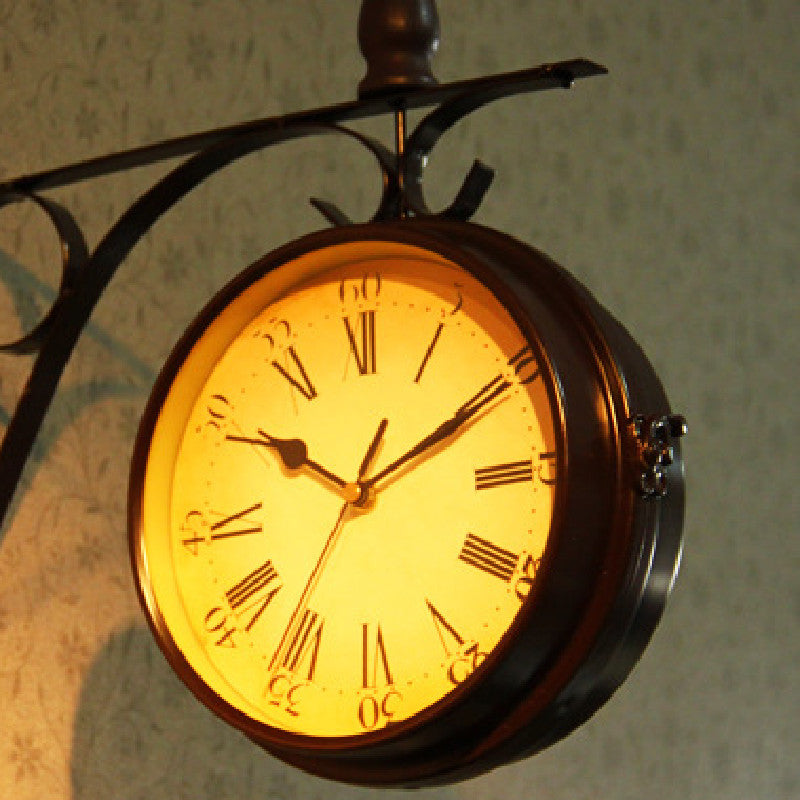 Orologio da parete Vintage staffa