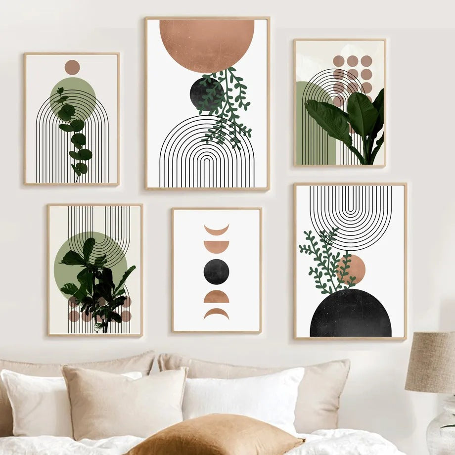 Quadro moderno piante