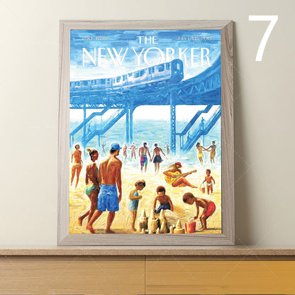 Quadro stile magazine New York