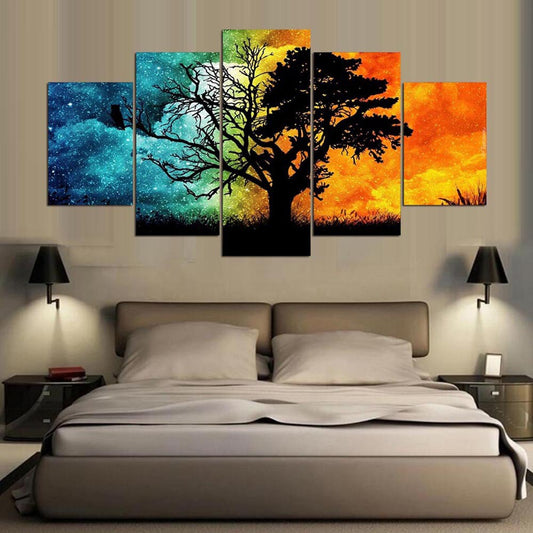 Quadro su tela Albero astratto