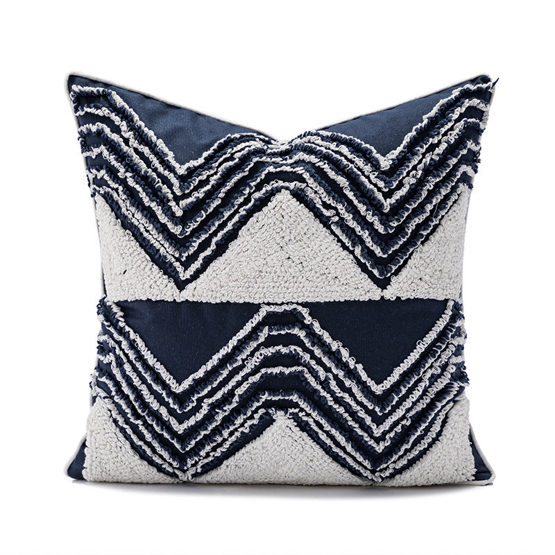 Copricuscino imbottito stile boho