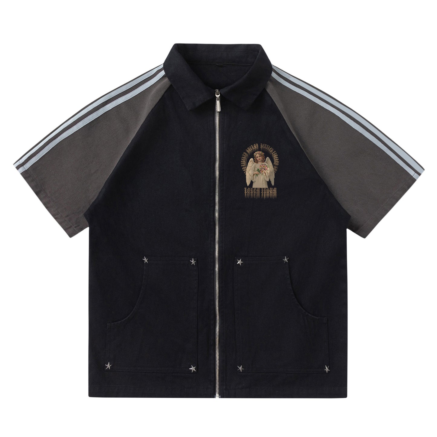 T-shirt Dipinto Vintage