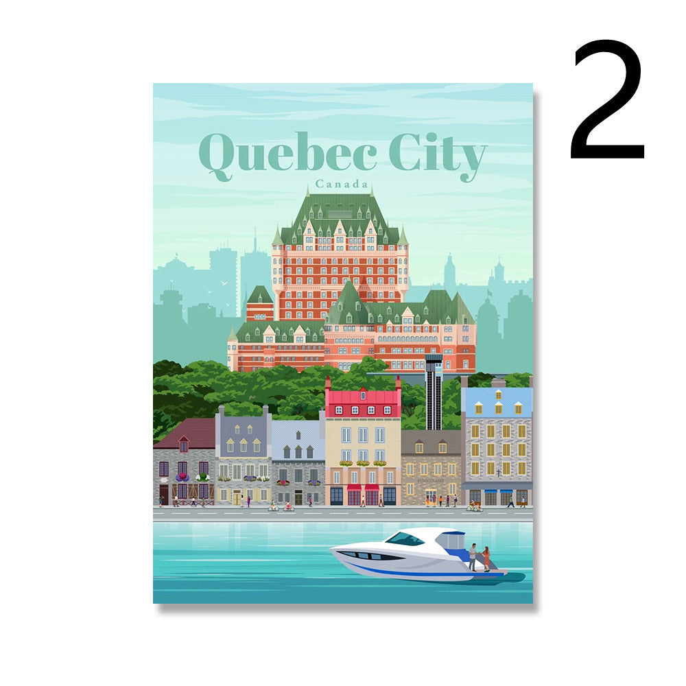 Poster Viaggio Quebec