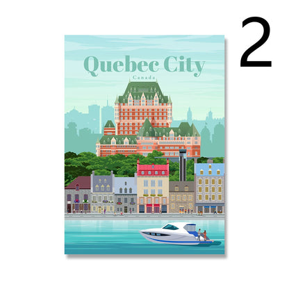 Poster Viaggio Quebec