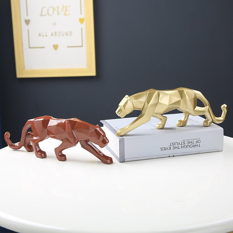 Statuetta leopardo