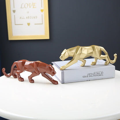 Statuetta leopardo
