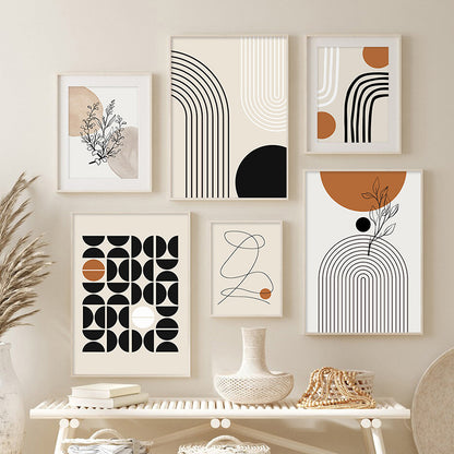 Quadro linee geometriche