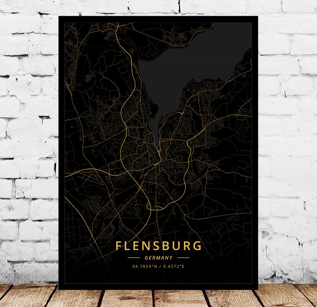 Poster Mappa di Essen