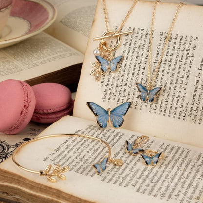 Collana Farfalla Sfumata Acquerello