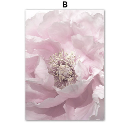Quadro peonie e rose