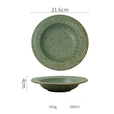 Piatto fondo ceramica