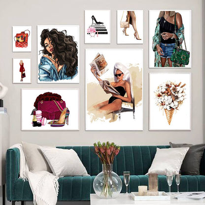 Quadro accessori moda