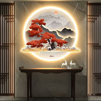 Quadro paesaggio cinese