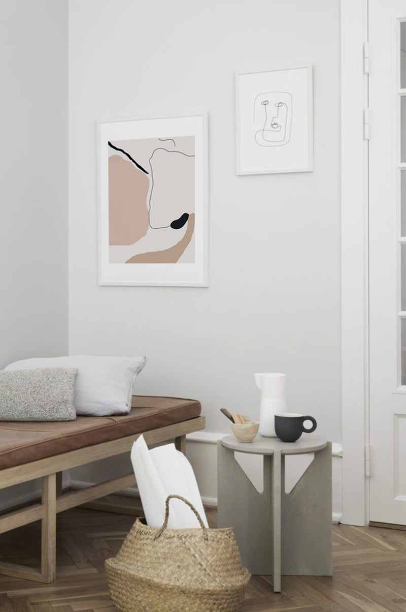 Quadro astratto geometrico