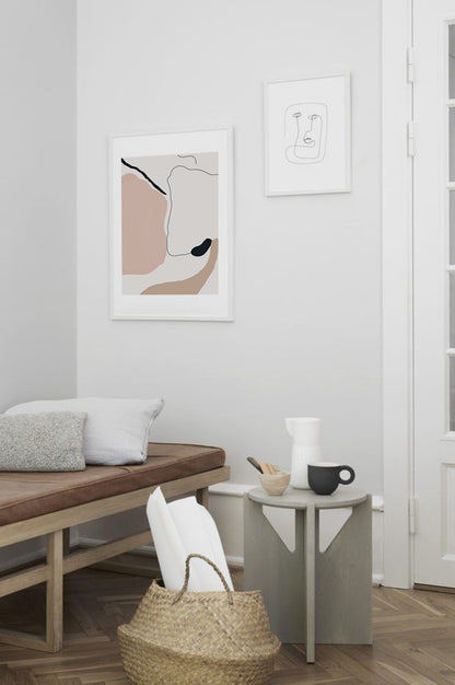 Quadro astratto geometrico