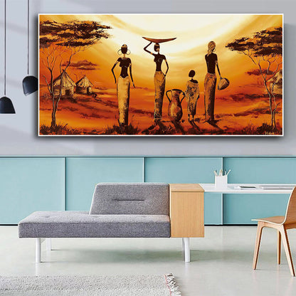 Quadro Donna Africana