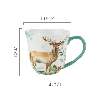 Tazza caffè foresta