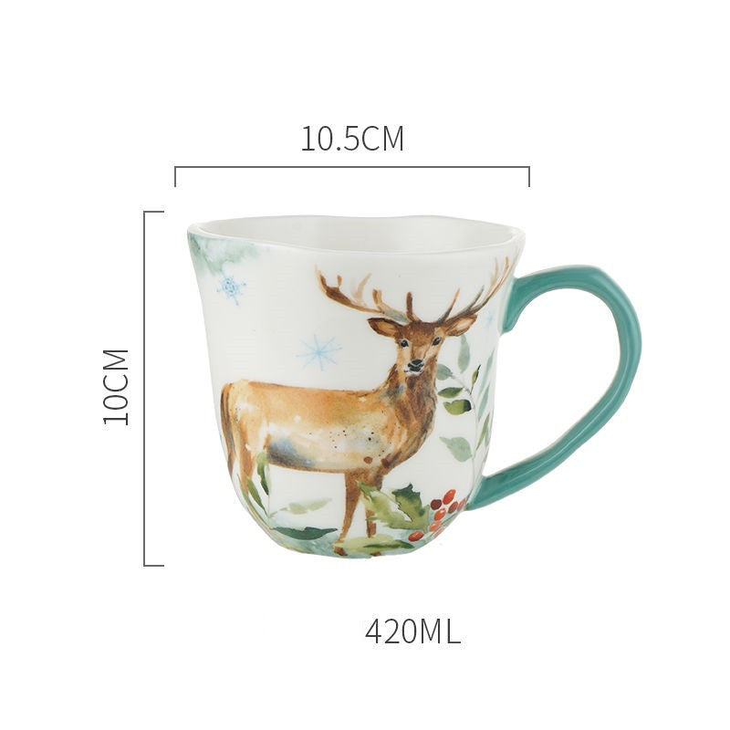 Tazza caffè foresta