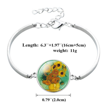 Bracciale Girasole e Perle