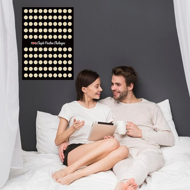 Poster grattabile coppia